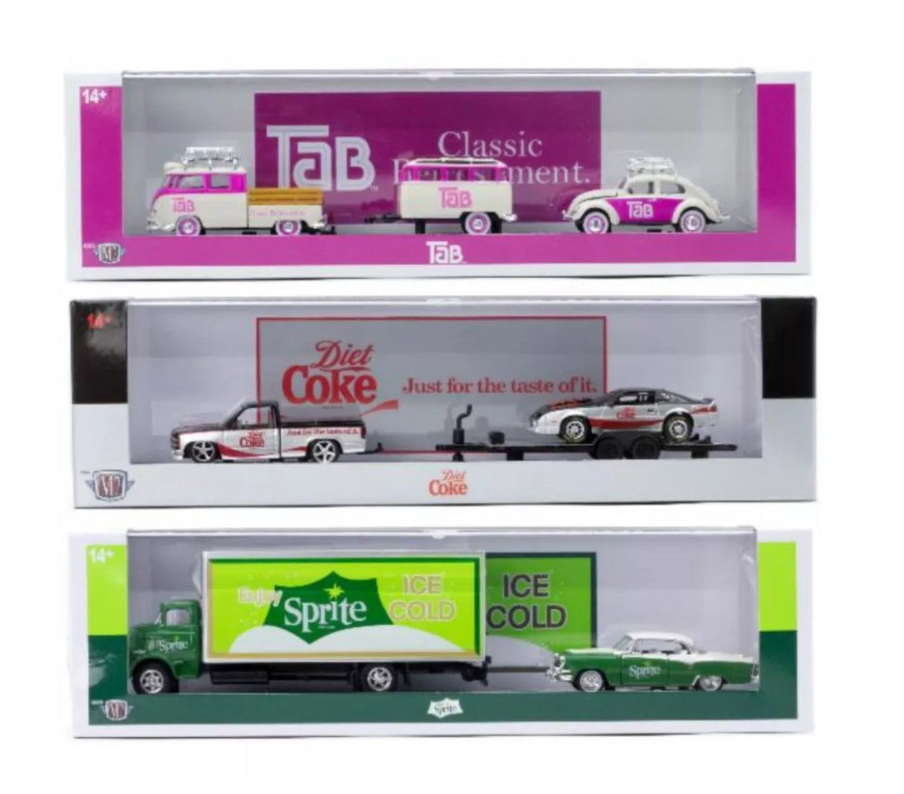 M2 Machines 1:64 Auto-Haulers Coca-Cola Release TW26 Assortment