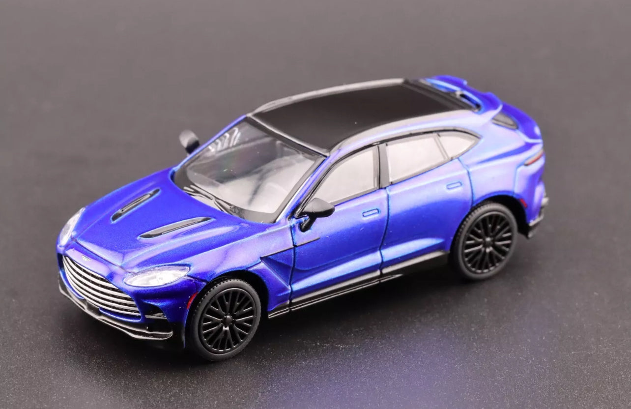 Pop Race Aston Martin DBX 707 Blue 1/64