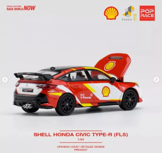 Pop Race Honda Civic Type R FLF5 Shell Oil 1/64